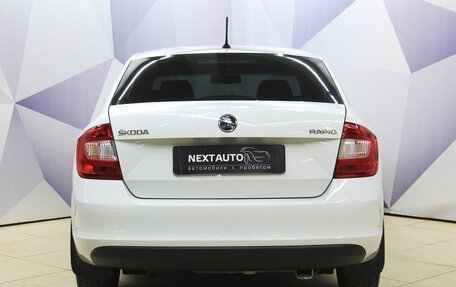 Skoda Rapid I, 2016 год, 994 300 рублей, 4 фотография