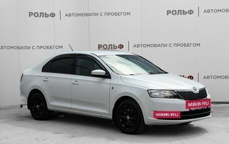 Skoda Rapid I, 2017 год, 889 000 рублей, 3 фотография