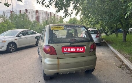 Daewoo Matiz I, 2010 год, 135 000 рублей, 3 фотография