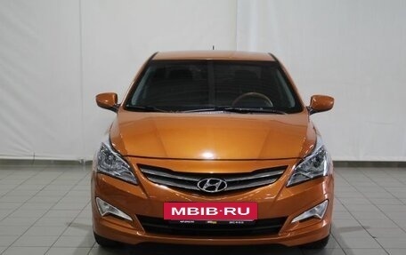 Hyundai Solaris II рестайлинг, 2015 год, 1 215 000 рублей, 2 фотография