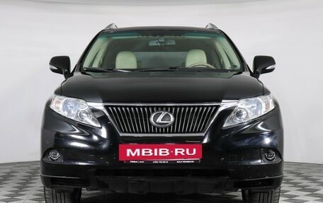 Lexus RX III, 2010 год, 1 889 000 рублей, 2 фотография