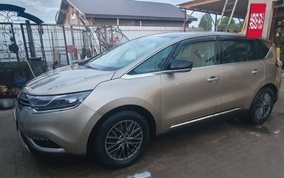 Renault Espace V рестайлинг, 2017 год, 1 930 000 рублей, 1 фотография