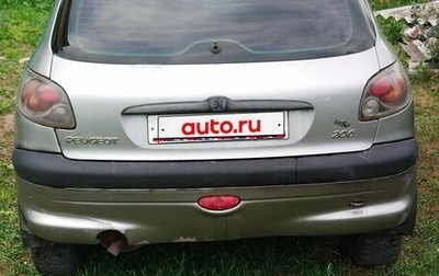 Peugeot 206, 2001 год, 155 000 рублей, 1 фотография