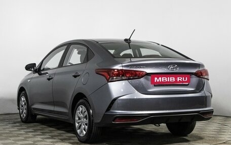 Hyundai Solaris II рестайлинг, 2021 год, 1 235 000 рублей, 7 фотография