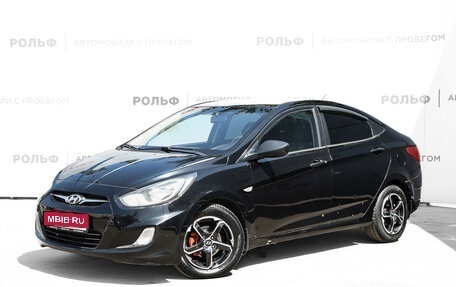 Hyundai Solaris II рестайлинг, 2011 год, 675 000 рублей, 1 фотография
