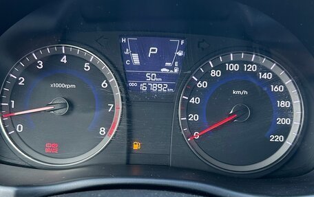 Hyundai Solaris II рестайлинг, 2012 год, 850 000 рублей, 23 фотография