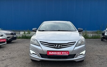 Hyundai Solaris II рестайлинг, 2014 год, 970 000 рублей, 1 фотография