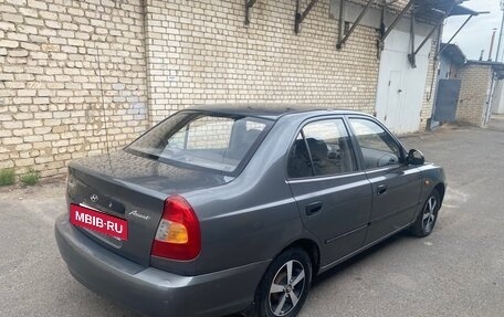 Hyundai Accent II, 2004 год, 385 000 рублей, 9 фотография