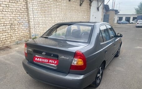 Hyundai Accent II, 2004 год, 385 000 рублей, 10 фотография