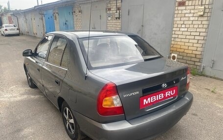 Hyundai Accent II, 2004 год, 385 000 рублей, 12 фотография