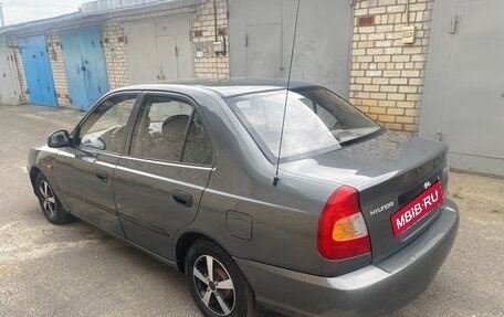 Hyundai Accent II, 2004 год, 385 000 рублей, 13 фотография