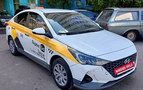 Hyundai Solaris II рестайлинг, 2021 год, 1 450 000 рублей, 2 фотография