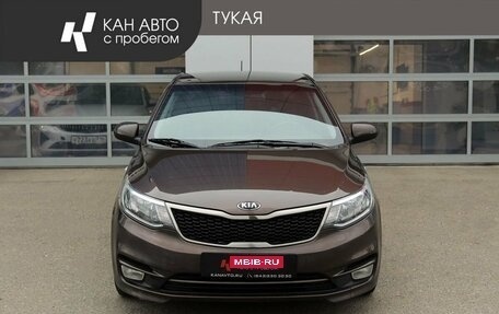 KIA Rio III рестайлинг, 2015 год, 997 000 рублей, 3 фотография