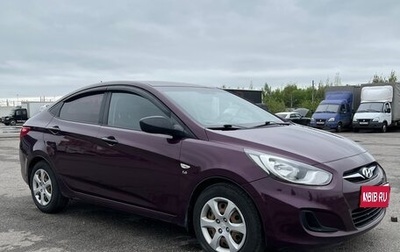 Hyundai Solaris II рестайлинг, 2011 год, 690 000 рублей, 1 фотография