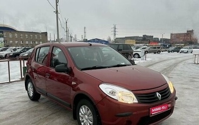 Renault Sandero I, 2010 год, 569 000 рублей, 1 фотография