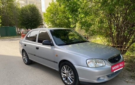 Hyundai Accent II, 2005 год, 395 000 рублей, 4 фотография