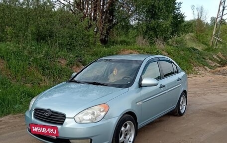 Hyundai Verna II, 2007 год, 435 000 рублей, 10 фотография