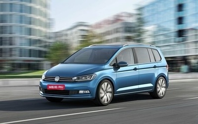 Volkswagen Touran III, 2016 год, 1 890 000 рублей, 1 фотография