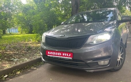 KIA Rio III рестайлинг, 2015 год, 990 000 рублей, 24 фотография