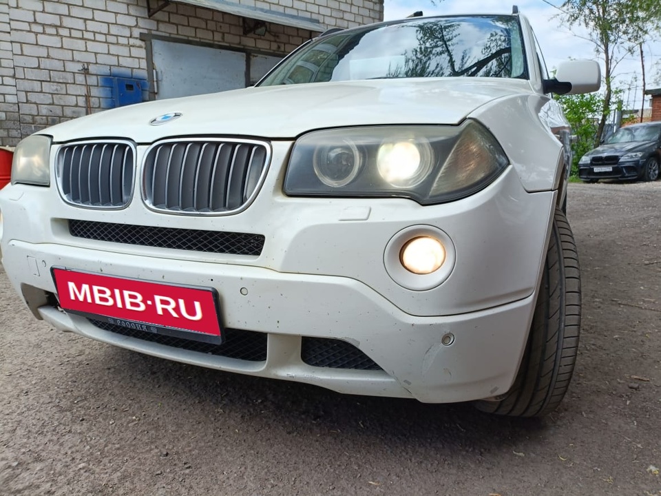 BMW X3 E83 рестайлинг, 2008 год, 950 000 рублей, 3 фотография