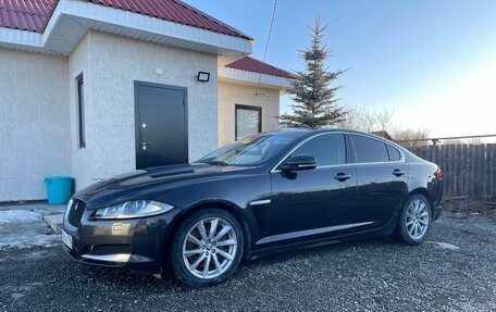 Jaguar XF I рестайлинг, 2012 год, 1 750 000 рублей, 27 фотография