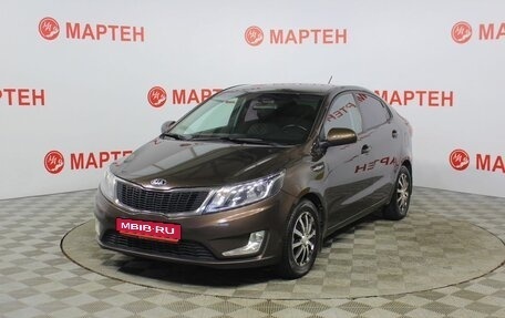 KIA Rio III рестайлинг, 2014 год, 849 000 рублей, 1 фотография