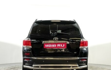 Toyota Highlander III, 2013 год, 2 147 000 рублей, 6 фотография