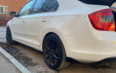 Skoda Rapid I, 2015 год, 1 250 000 рублей, 29 фотография