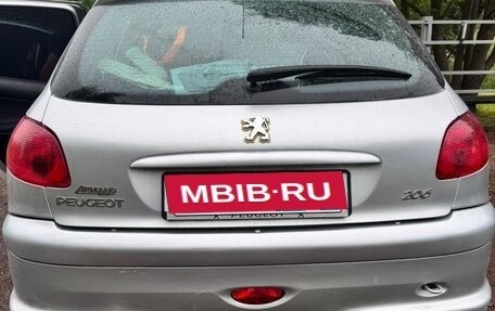 Peugeot 206, 2007 год, 320 000 рублей, 17 фотография