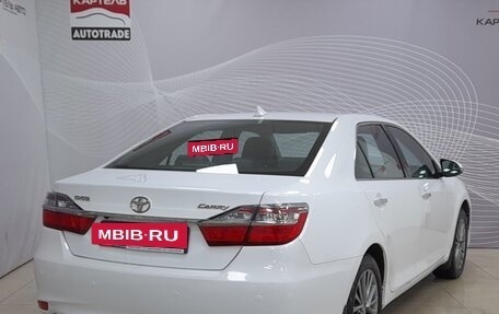 Toyota Camry, 2017 год, 2 072 000 рублей, 5 фотография