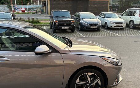 Hyundai Elantra, 2022 год, 2 450 000 рублей, 4 фотография