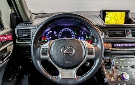 Lexus CT I рестайлинг, 2011 год, 1 590 000 рублей, 22 фотография