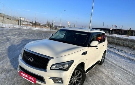 Infiniti QX80 I рестайлинг, 2017 год, 3 550 000 рублей, 12 фотография