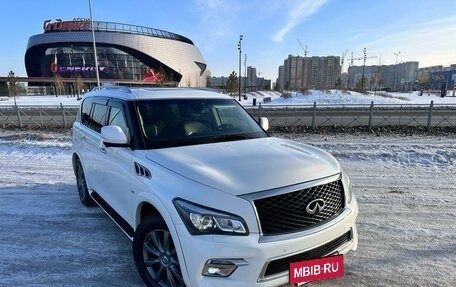 Infiniti QX80 I рестайлинг, 2017 год, 3 550 000 рублей, 22 фотография