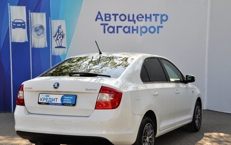 Skoda Rapid I, 2014 год, 1 199 000 рублей, 5 фотография