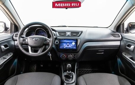 KIA Rio III рестайлинг, 2013 год, 848 000 рублей, 13 фотография