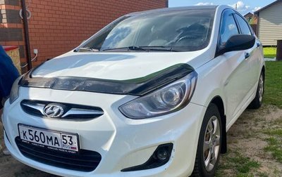 Hyundai Solaris II рестайлинг, 2012 год, 585 000 рублей, 1 фотография