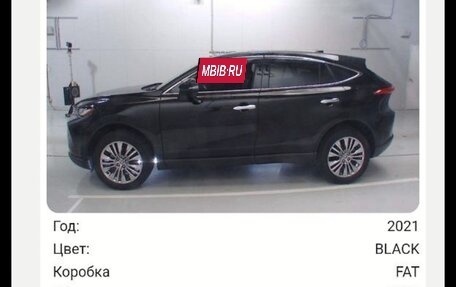Toyota Harrier, 2021 год, 3 750 000 рублей, 27 фотография