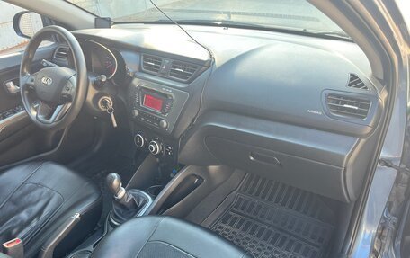 KIA Rio III рестайлинг, 2013 год, 960 000 рублей, 21 фотография