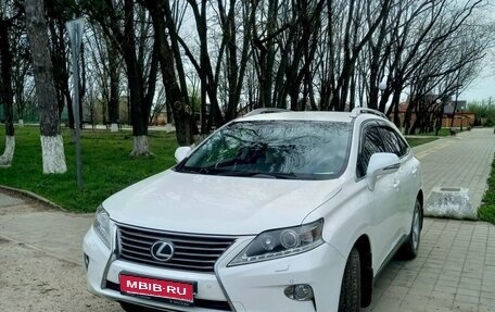 Lexus RX III, 2013 год, 2 550 000 рублей, 1 фотография