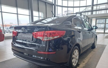 KIA Rio III рестайлинг, 2016 год, 870 000 рублей, 6 фотография