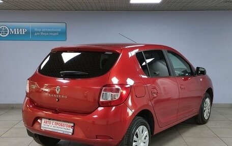 Renault Sandero II рестайлинг, 2014 год, 769 000 рублей, 5 фотография