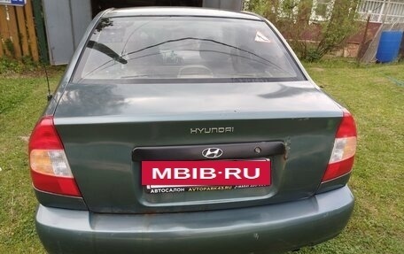 Hyundai Accent II, 2001 год, 250 000 рублей, 6 фотография