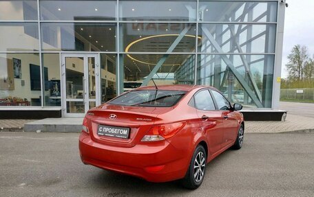 Hyundai Solaris II рестайлинг, 2012 год, 539 000 рублей, 4 фотография
