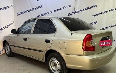 Hyundai Accent II, 2004 год, 385 000 рублей, 6 фотография