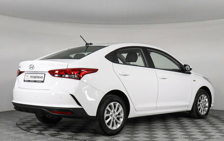 Hyundai Solaris II рестайлинг, 2021 год, 1 835 000 рублей, 5 фотография