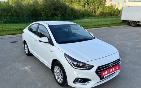 Hyundai Solaris II рестайлинг, 2019 год, 1 670 000 рублей, 23 фотография