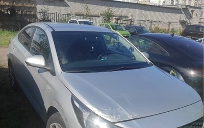 Hyundai Solaris II рестайлинг, 2021 год, 984 500 рублей, 1 фотография