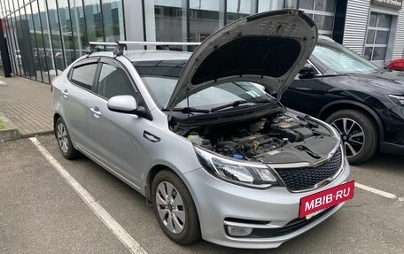 KIA Rio III рестайлинг, 2015 год, 1 085 000 рублей, 2 фотография