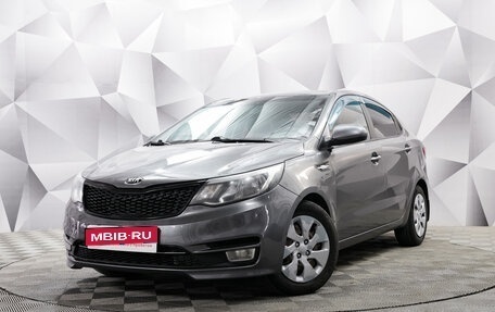 KIA Rio III рестайлинг, 2016 год, 896 000 рублей, 1 фотография